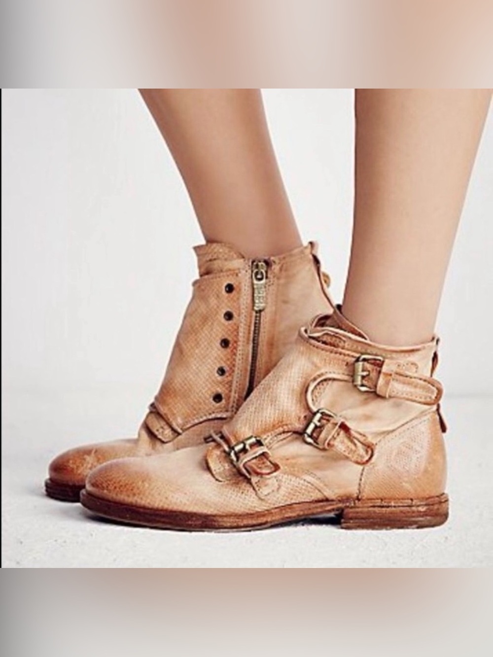 A.S. 98 Thunderstruck booties 36